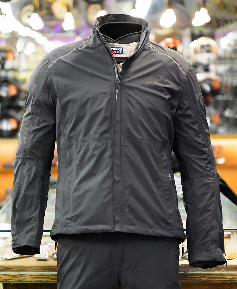 Rukka Trek-R Gore-Tex waterproof worn outside jacket